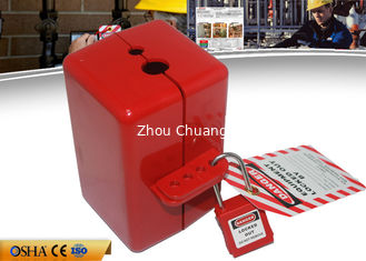 China ABS Electrical Pneumatic Plug Lockout ,Circuit Breaker Lockout Available 4pcs Padlocks supplier
