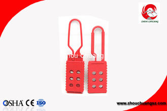 China Insulated Nylon Lockout Hasp for locking out some electrical devices hasp locks supplier