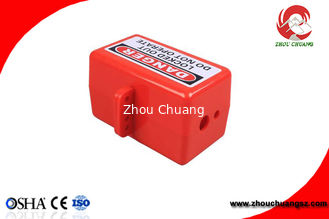 China OEM ABS Material Safety Electrial/Penumaic Plug Lockout ZC-D31 supplier