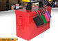 Safety Lockout Station For Locks, Black Plastic Shackle Lock Out Box supplier