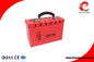 Portable Steel Safety Lockout Kit Manger Box Device 250*178*95 supplier