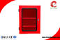 China High Quality Multipurpose Red Colour Padlock Cabinet / Lockout Station supplier