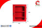 China High Quality Multipurpose Red Colour Padlock Cabinet / Lockout Station supplier